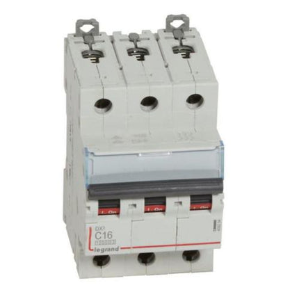 409254Legrandقاطع دارة Legrand DX3 ثلاثي الأقطاب 16A منحنى C