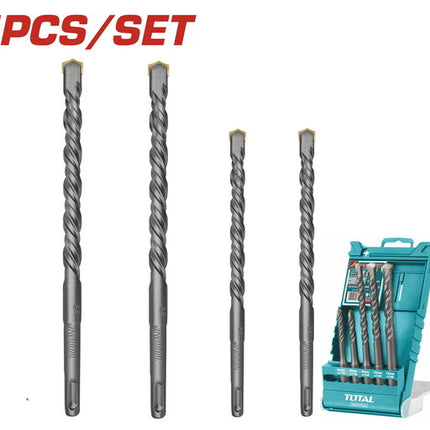 TAC190501Total Toolsمجموعة لقمة حفر المطرقة SDS - PLUS من توتال (TAC190501)