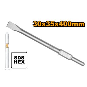 DBC03440012INGCOإزميل Ingco SDS سداسي مسطح 30x35x400mm DBC03440012