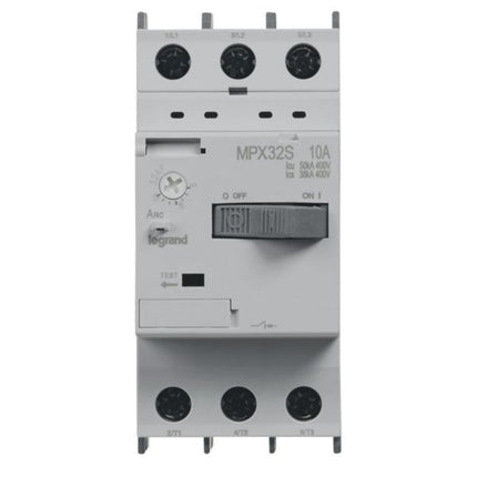 417310Legrandقاطع دارة حماية المحركات Legrand MPX3 6-10A 50kA