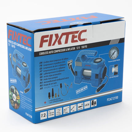 FCAC12150Fixtecضاغط هواء السيارة الأوتوماتيكي FIXTEC بـ 12 فولت FCAC12150