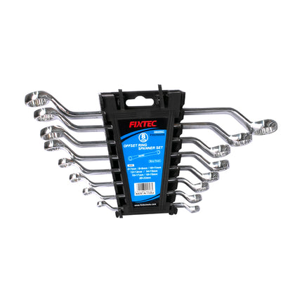 FHOR0008Fixtecمجموعة مفاتيح الحلقة المائلة 8 قطع من فيكستك CRV متري