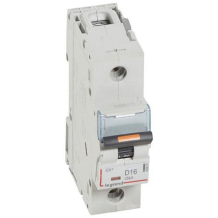 409807Legrandقاطع دوائر ليجراند DX3 أحادي القطب 16A منحنى D
