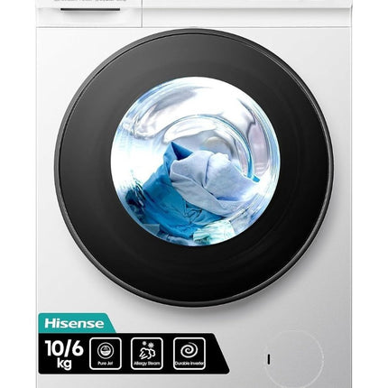 Hisense Front Load Washer Dryer 10 Kg , WDQA1014EV