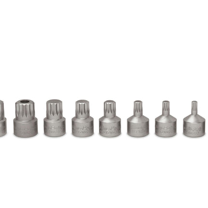 BLPXZNM389Snap-Onمجموعة مفاتيح تربيع ثلاثية مترية 9 قطع XZN