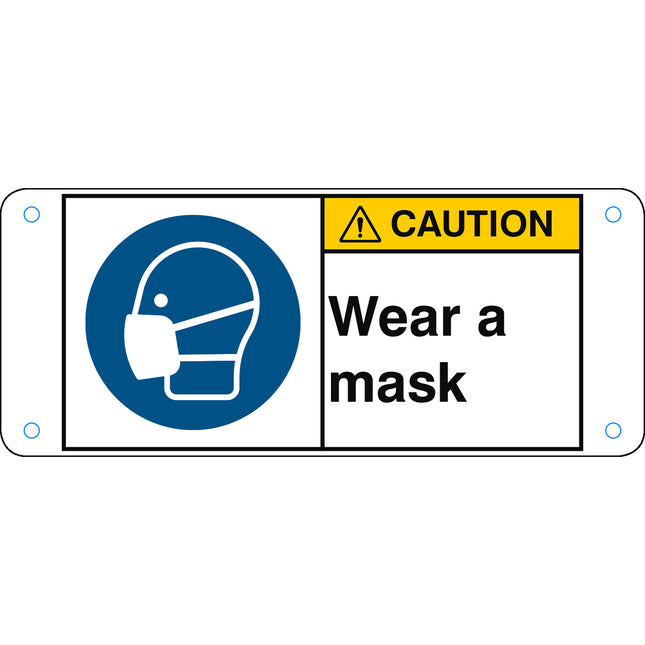 ISO Safety Sign  Wear a mask
