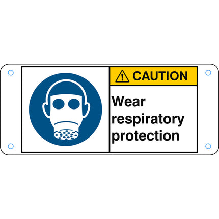 ISO Safety Sign  Wear respiratory protection
