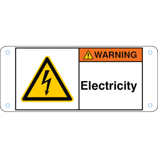 ISO Safety Sign  Electricity