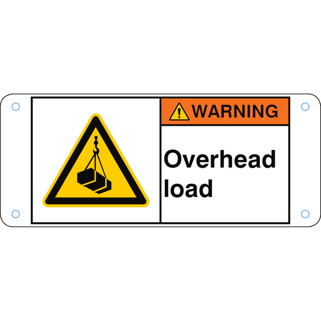 ISO Safety Sign  Overhead load