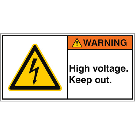 ISO Safety Sign  Hazardous voltage Contact may cause electric shock or burn Read and understand manual before servicing