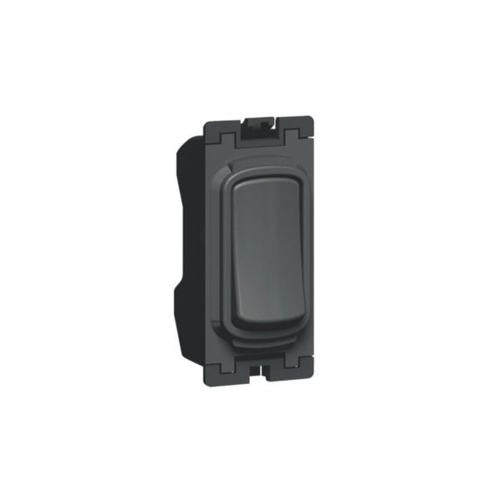 735500Legrandوحدة شبكة مفتاح Synergy أحادي الاتجاه 10 AX 250V أنثراسيت