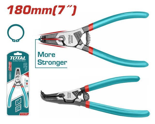 THTJ21802Total Toolsكماشة سيركليب إجمالية 7 بوصة / 180 مم (THTJ21802)