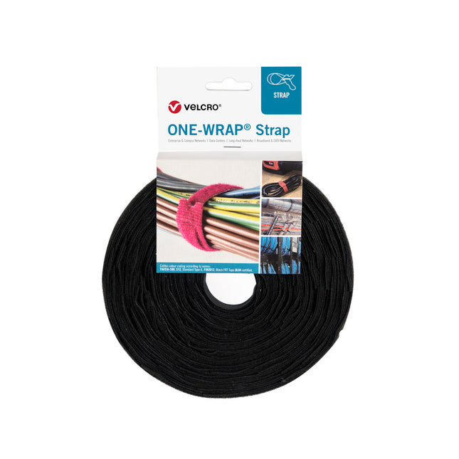 VELCRO ONEWRAP tape 25mm x 25m black