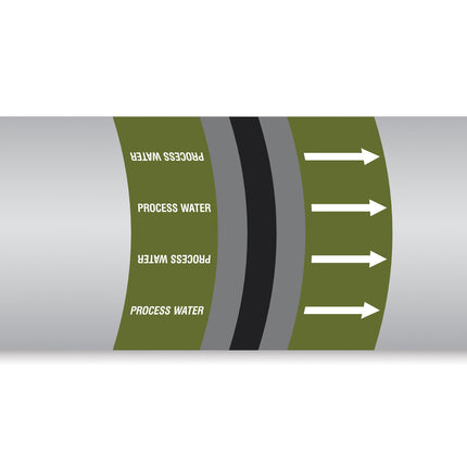 British Standard Pipe Markers  Process Water