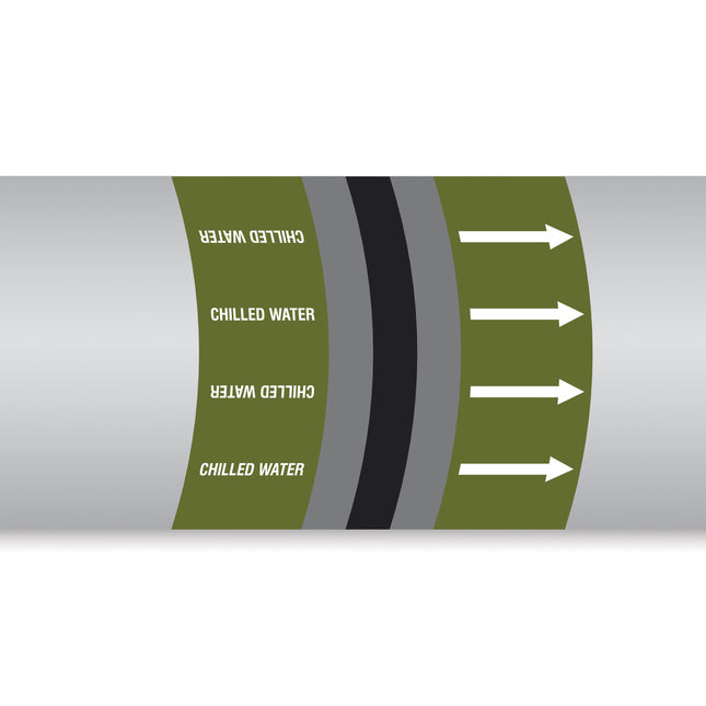 British Standard Pipe Markers  Chilled Water