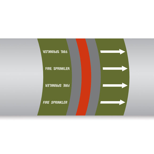 British Standard Pipe Markers  Fire Sprinkler