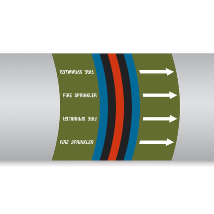 British Standard Pipe Markers  Fire Sprinkler