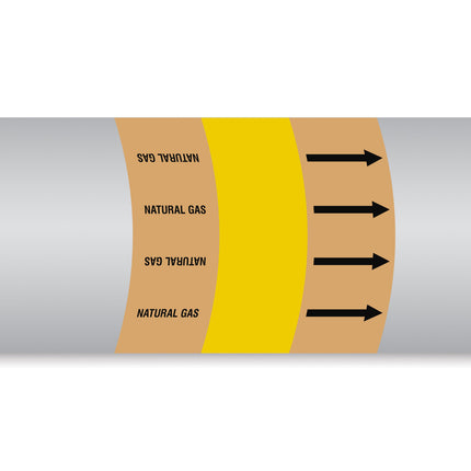 British Standard Pipe Markers  Natural Gas