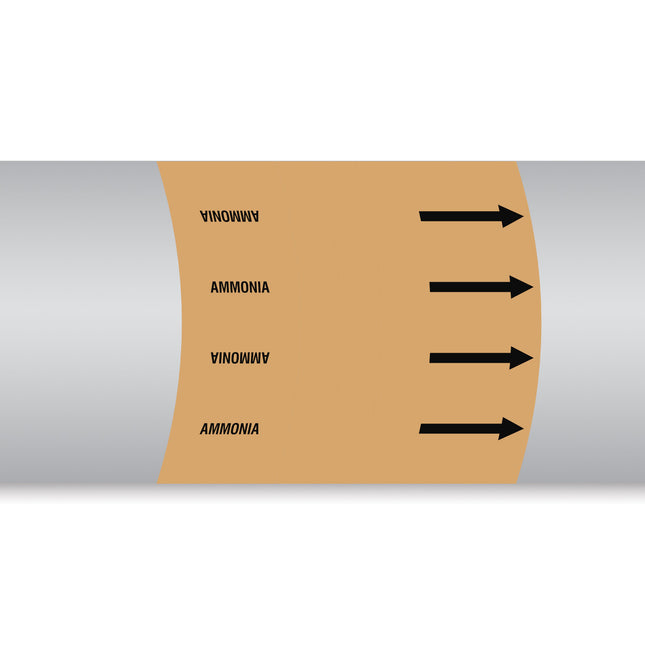 British Standard Pipe Markers  Ammonia
