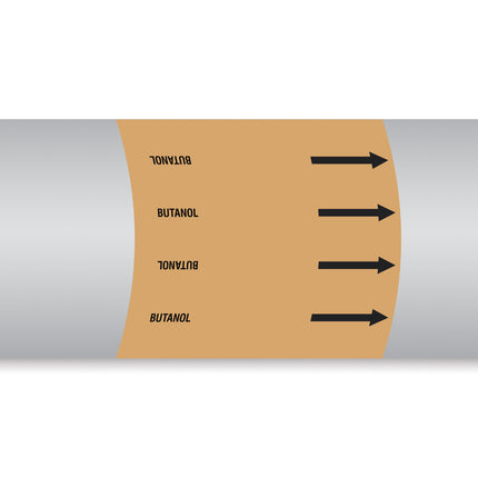 British Standard Pipe Markers  Butanol