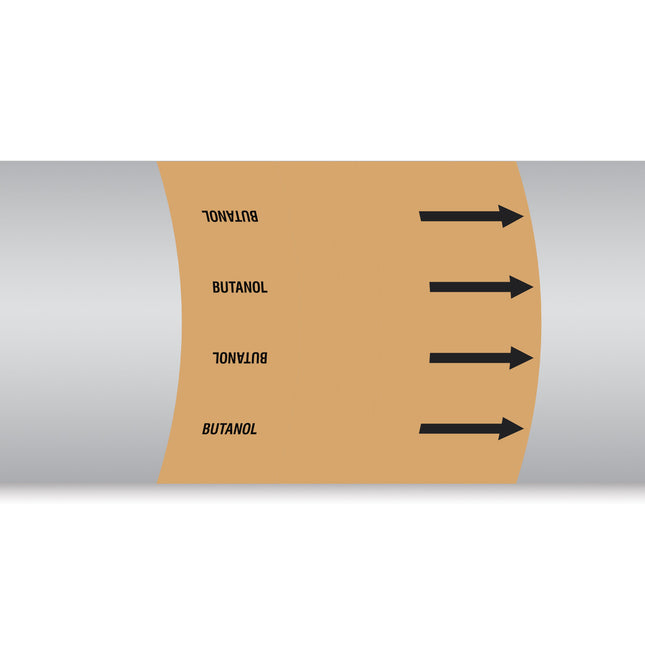 British Standard Pipe Markers  Butanol