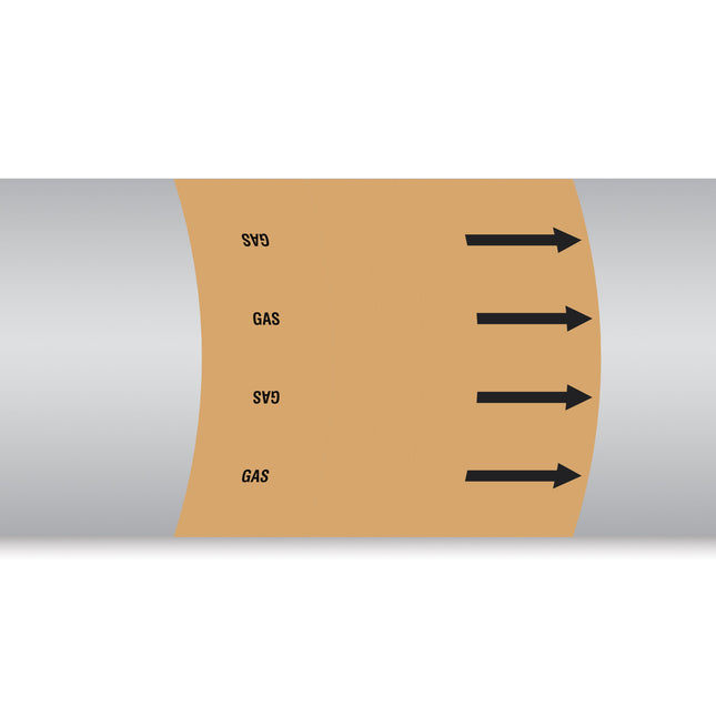 British Standard Pipe Markers  Gas