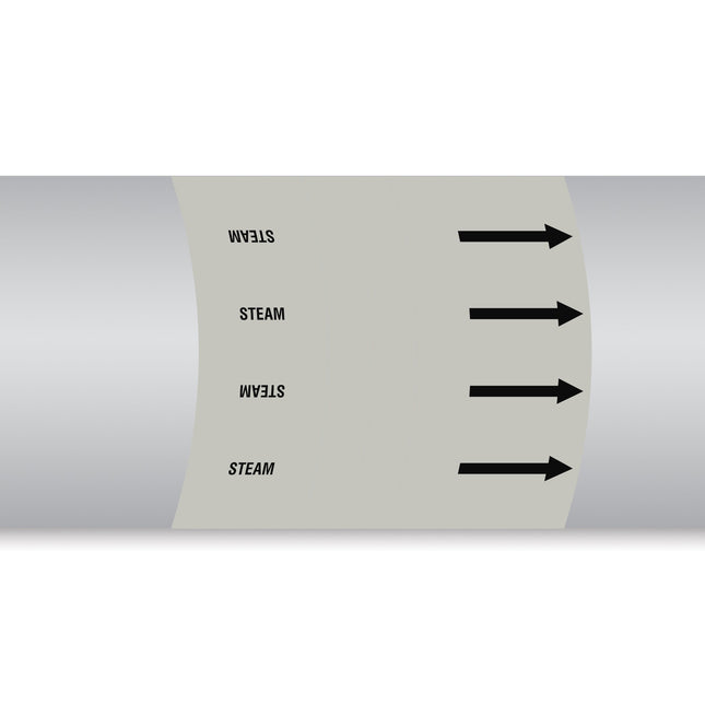 British Standard Pipe Markers  Steam