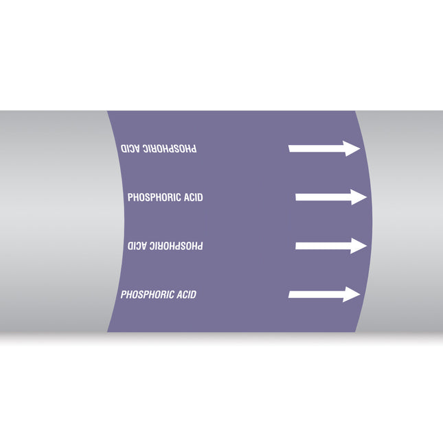 British Standard Pipe Markers  Phosphoric Acid