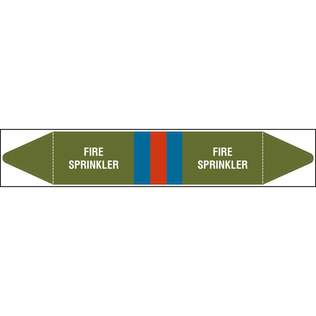 British Standard Pipe Markers  Fire Sprinkler
