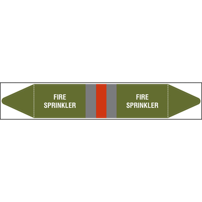 British Standard Pipe Markers  Fire Sprinkler