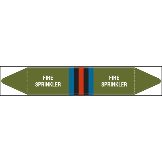 British Standard Pipe Markers  Fire Sprinkler