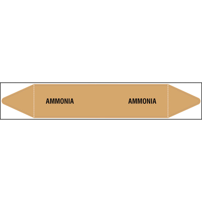 British Standard Pipe Markers  Ammonia