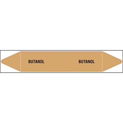 British Standard Pipe Markers  Butanol