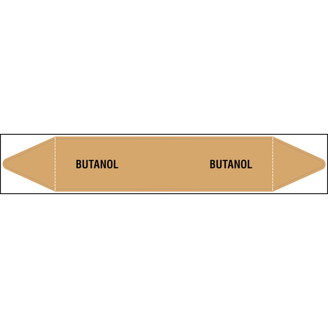 British Standard Pipe Markers  Butanol