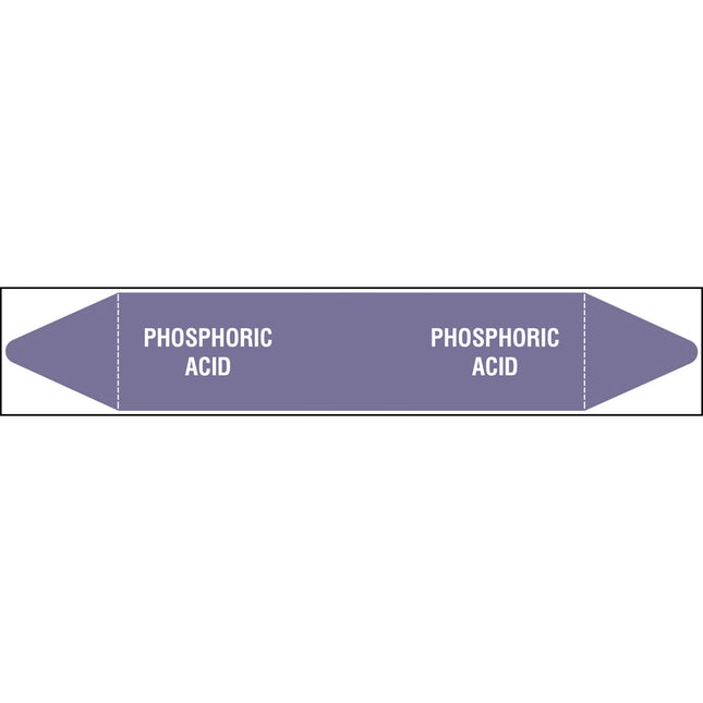 British Standard Pipe Markers  Phosphoric Acid