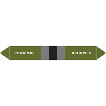 British Standard Pipe Markers  Process Water