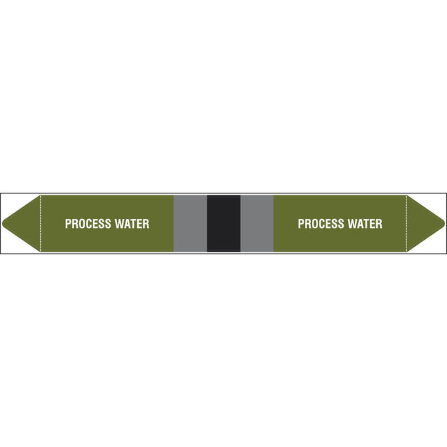British Standard Pipe Markers  Process Water