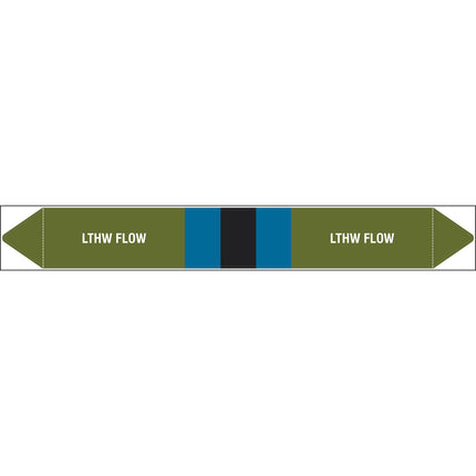 British Standard Pipe Markers  LTHW Flow