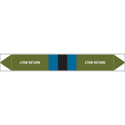 British Standard Pipe Markers  LTHW Return