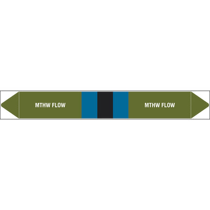 British Standard Pipe Markers  MTHW Flow