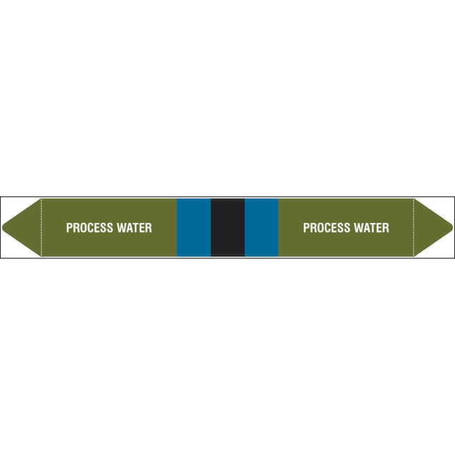 British Standard Pipe Markers  Process Water