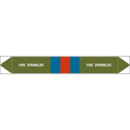 British Standard Pipe Markers  Fire Sprinkler