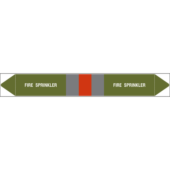British Standard Pipe Markers  Fire Sprinkler
