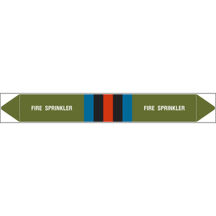 British Standard Pipe Markers  Fire Sprinkler
