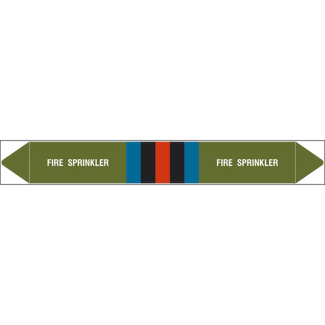 British Standard Pipe Markers  Fire Sprinkler
