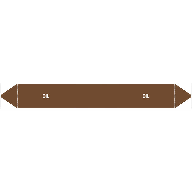 British Standard Pipe Markers  Oil