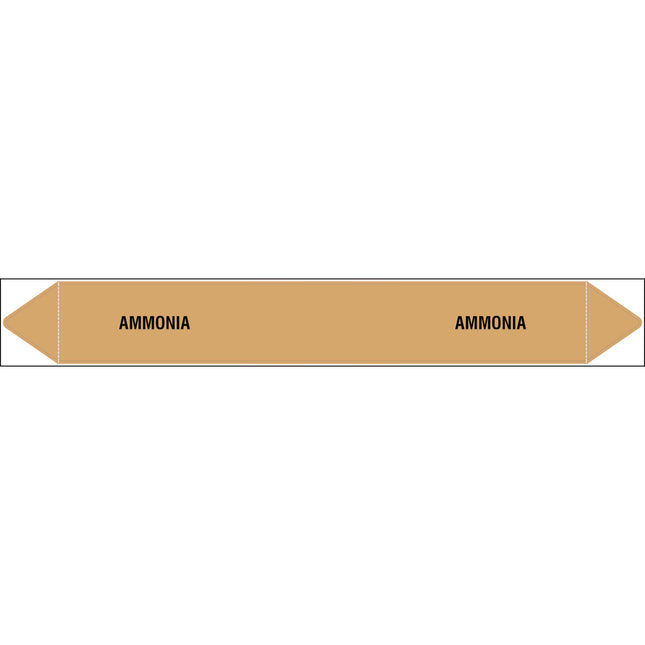 British Standard Pipe Markers  Ammonia