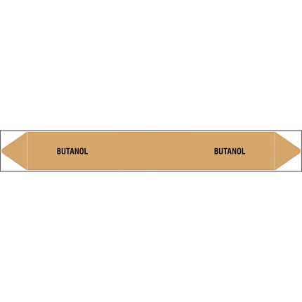 British Standard Pipe Markers  Butanol
