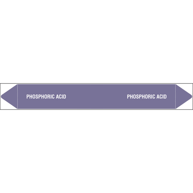 British Standard Pipe Markers  Phosphoric Acid