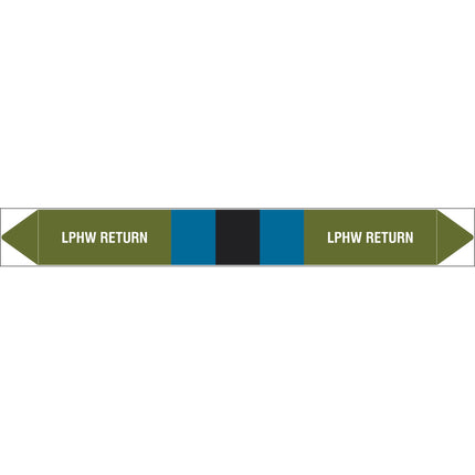 British Standard Pipe Markers  LPHW return
